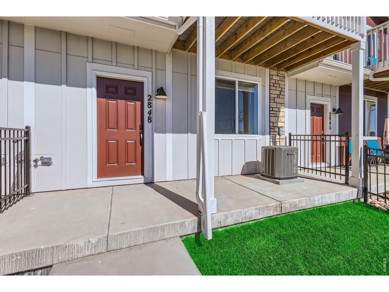 Exterior details and patio area of a home in , Longmont (Image 25).