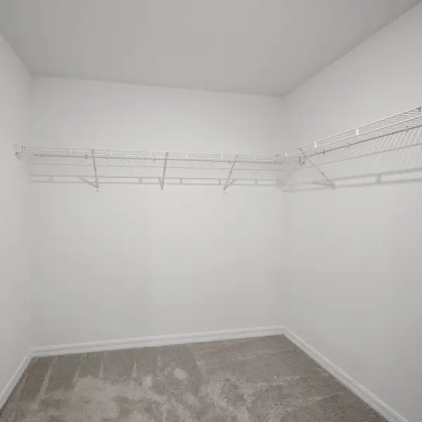 Dover owner's walk in closet