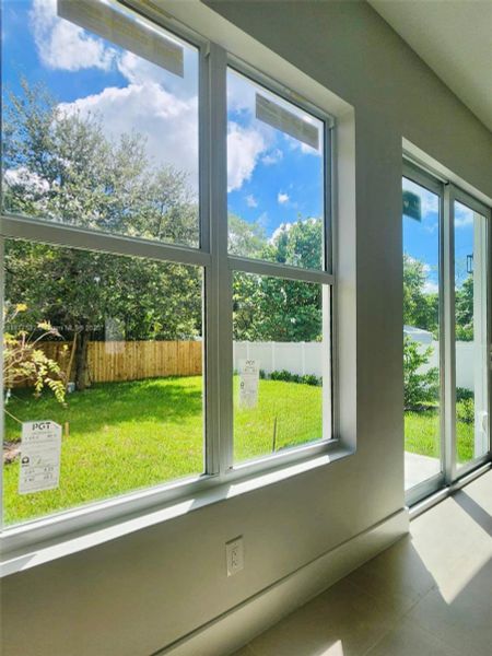 View From the Living area