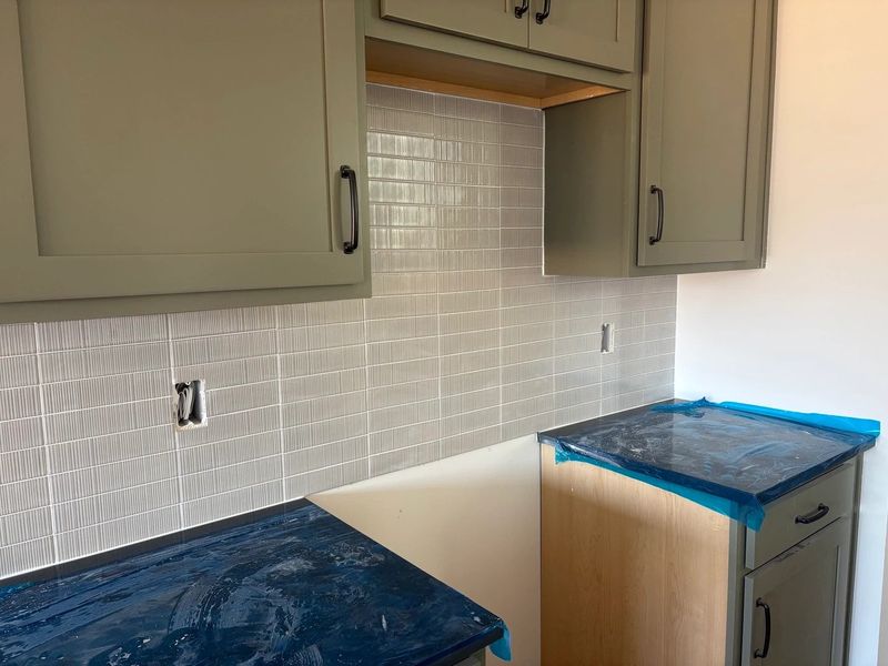 Kitchen featuring the AW Collection® Rosemary - Matte black, light wood, and garden-inspired style. Kitchen featuring the AW Collection® Rosemary - Matte black, light wood, and garden-inspired style.