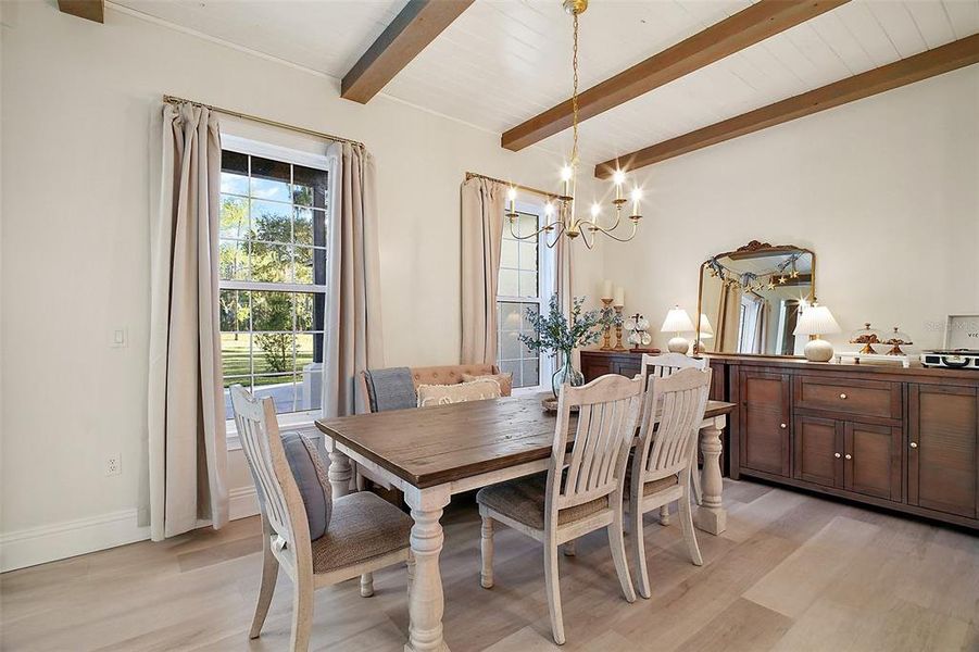 Furnished interior view inside a new home in , Deland (Image 18).