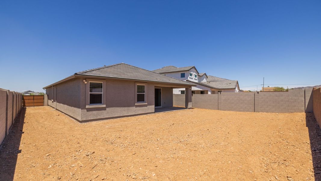 Front exterior of a new home in Prada, Phoenix, AZ, highlighting curb appeal (Image 25). Front exterior of a new home in Prada, Phoenix, AZ, highlighting curb appeal (Image 25).
