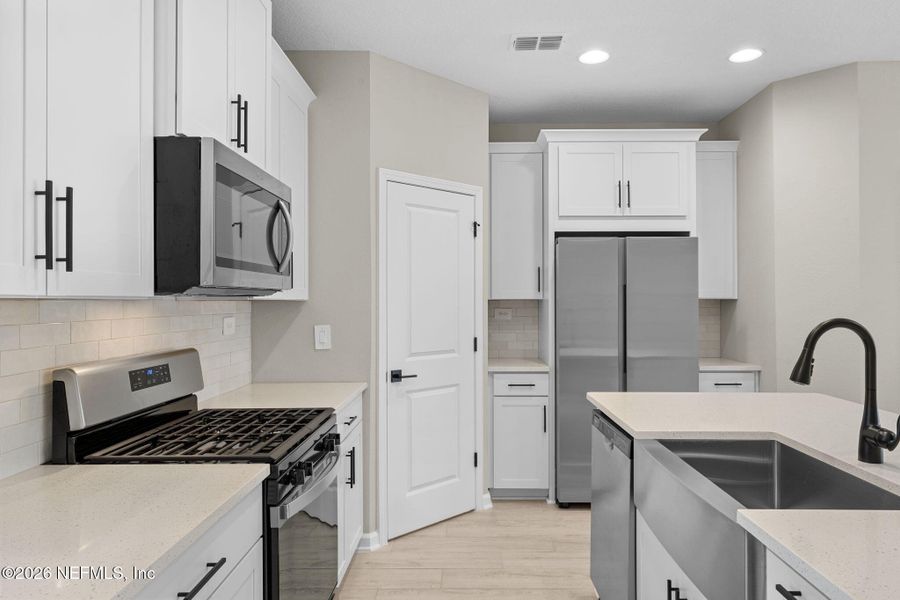 Furnished interior view inside a new home in , St. Augustine (Image 9).