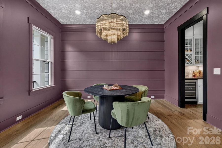 Furnished interior view inside a new home in , Huntersville (Image 22).