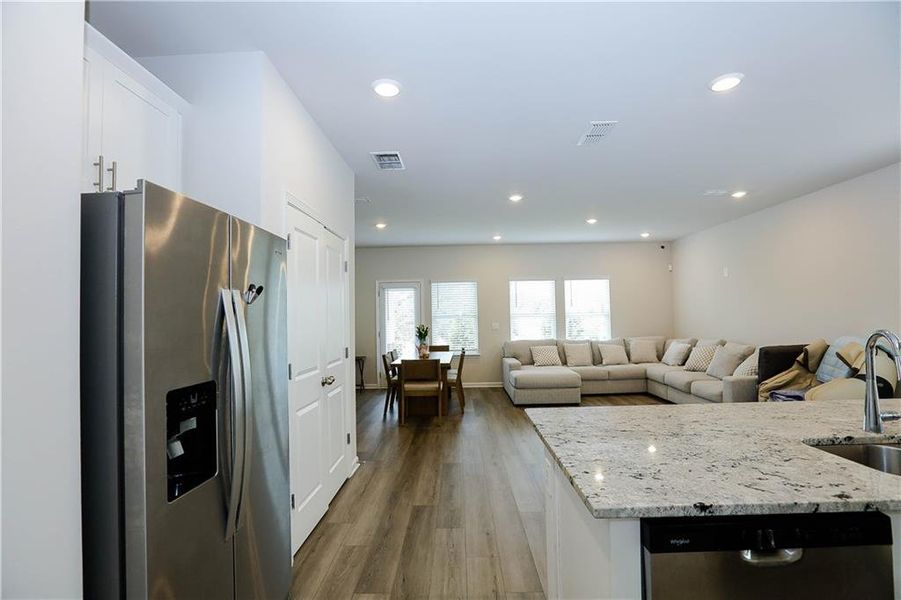 Furnished interior view inside a new home in , Lawrenceville (Image 18).