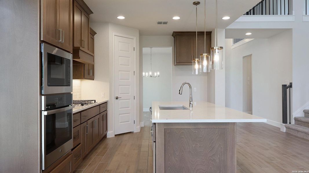 Furnished interior view inside a new home in Haby Hill, San Antonio (Image 9).