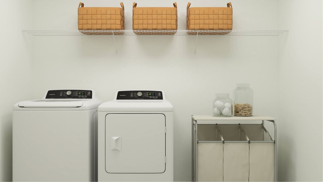 Crest laundry room