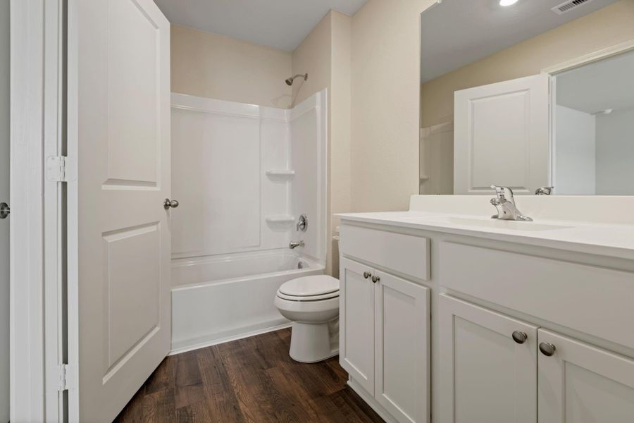 Furnished interior view inside a new home in Magnolia Woods, Magnolia (Image 10).