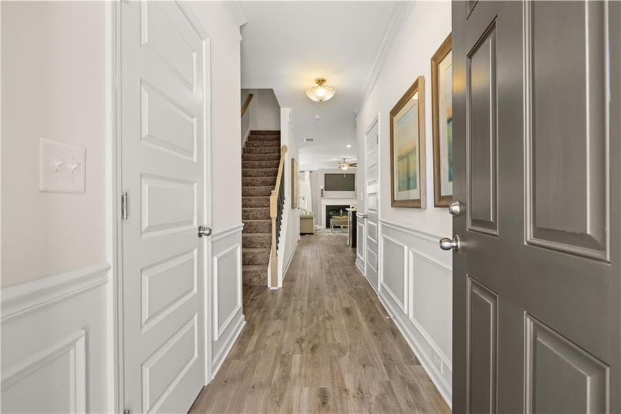 Furnished interior view inside a new home in Hillcrest Park, Ringgold (Image 4).