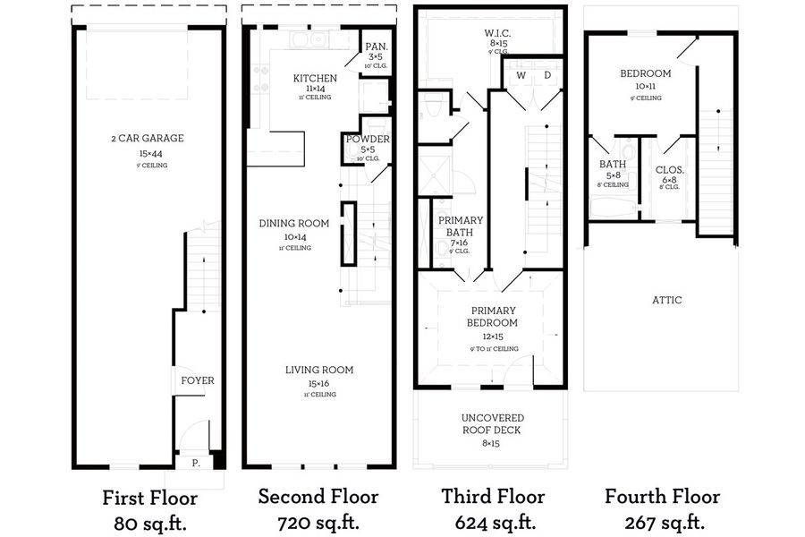 2D floor plan layout of this home in Upper East River, Houston, TX (Image 1). 2D floor plan layout of this home in Upper East River, Houston, TX (Image 1).