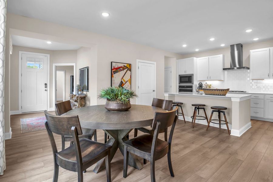 Dining Area and Kitchen
