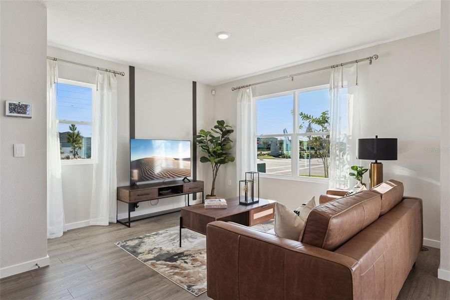 Furnished interior view inside a new home in , St. Cloud (Image 3).