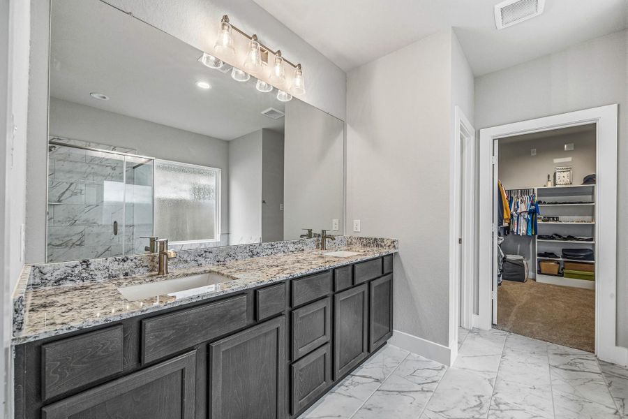 Furnished interior view inside a new home in Morton Creek Ranch, Katy (Image 19).