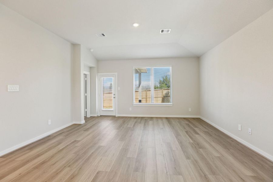 Photos are not of the actual home, but are photos of the builder home with same floorplan with similar interior finishes.