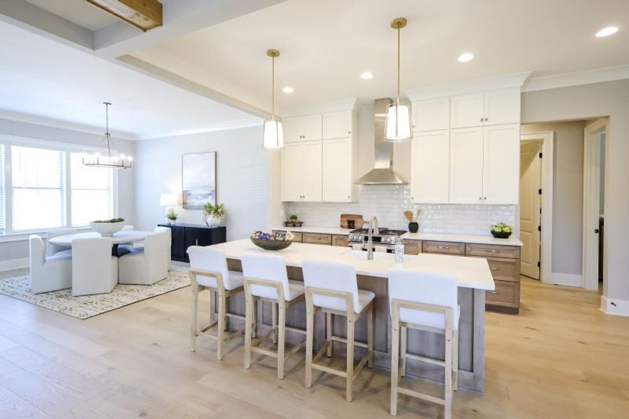 Furnished interior view inside a new home in Faith View, Ooltewah (Image 62).