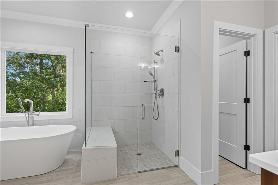 Furnished interior view inside a new home in , Canton (Image 27).