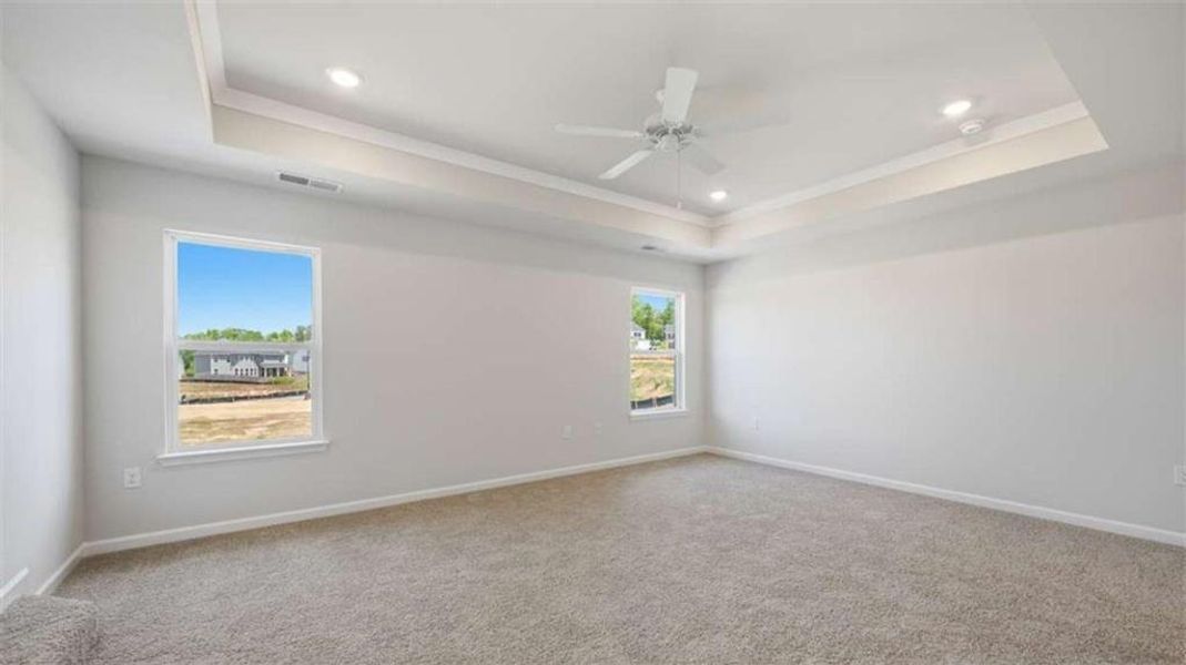 Spacious, unfurnished interior of a new home in Water Oak Estates, Lawrenceville (Image 20).