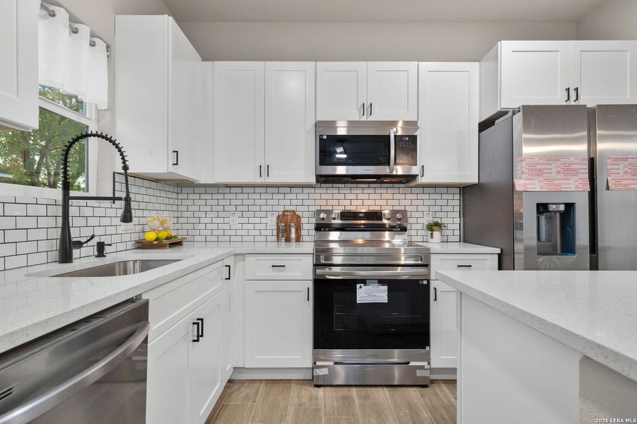 Furnished interior view inside a new home in , San Antonio (Image 14). Furnished interior view inside a new home in , San Antonio (Image 14).