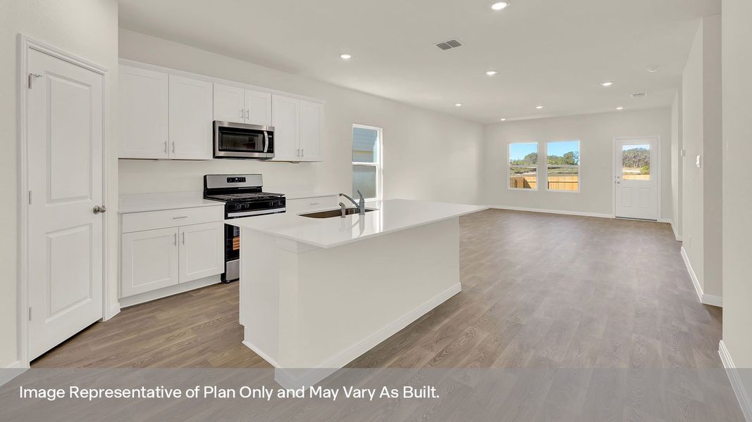 Representative furnished interior of a home built from the The Kendall by D.R. Horton in Paramount, Kyle (Image 10). Representative furnished interior of a home built from the The Kendall by D.R. Horton in Paramount, Kyle (Image 10).