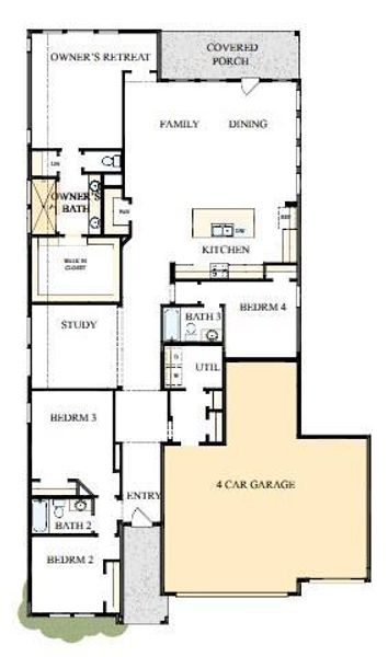 The success of a floor plan is the way you can move through it…You’ll be amazed at how well this home lives…We call it traffic patterns.