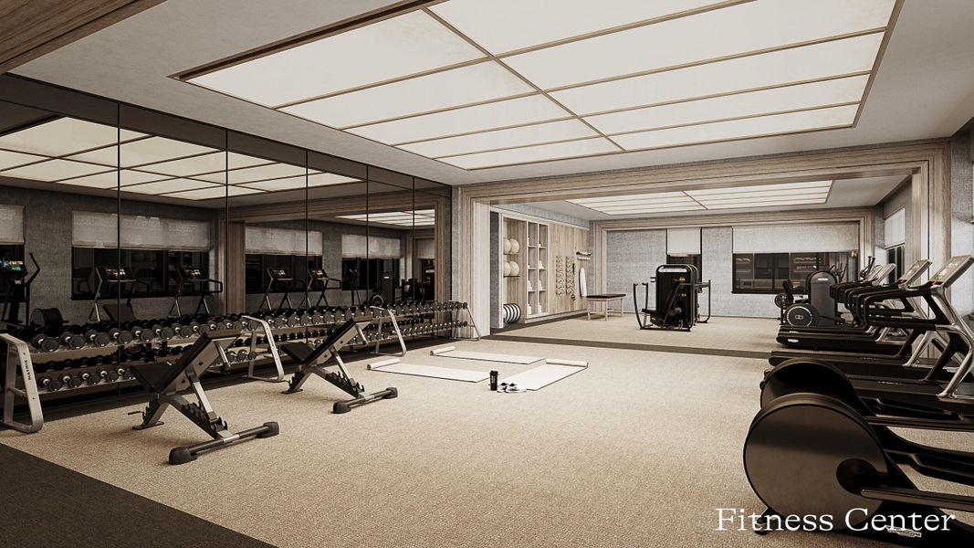 21-Rooftop Fitness Room Overall