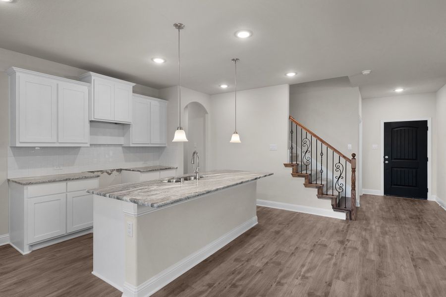 Furnished interior view inside a new home in Summerwood, Red Oak (Image 7).