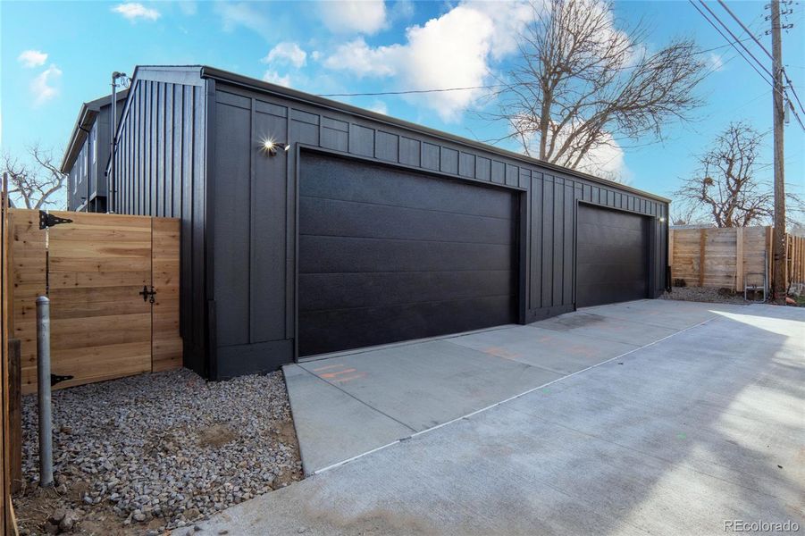 Exterior details and patio area of a home in , Englewood (Image 30). Exterior details and patio area of a home in , Englewood (Image 30).