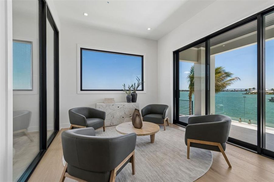 Exterior details and patio area of a home in , Belleair Beach (Image 37).
