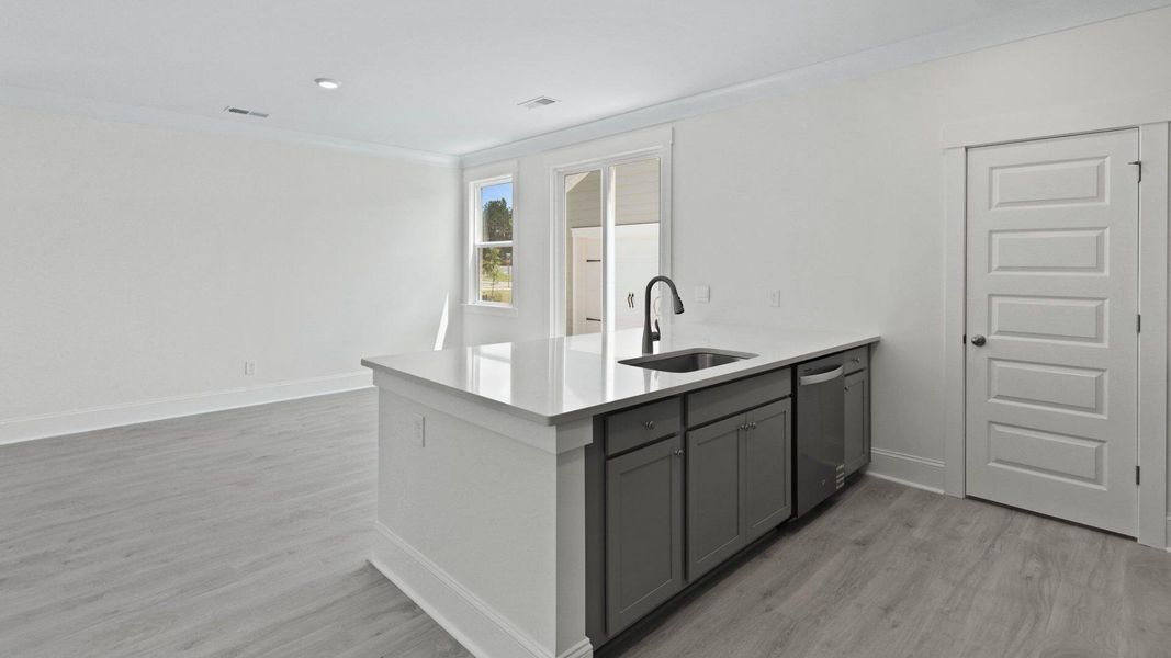Furnished interior view inside a new home in Sheep Island, Summerville (Image 6).