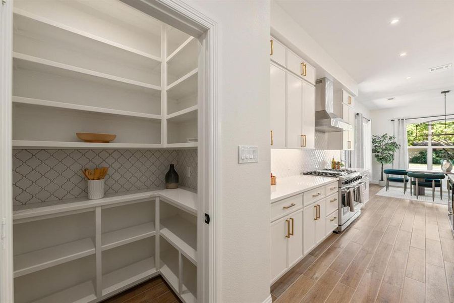 View of pantry View of pantry