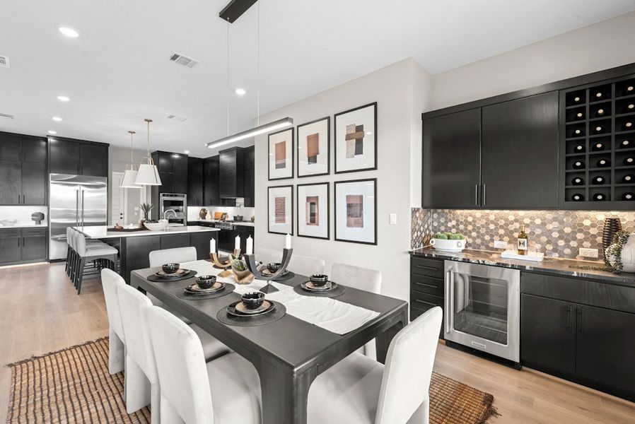 Representative furnished interior of a home built from the Emory by Scott Felder Homes in Leander Estates, Leander (Image 16).