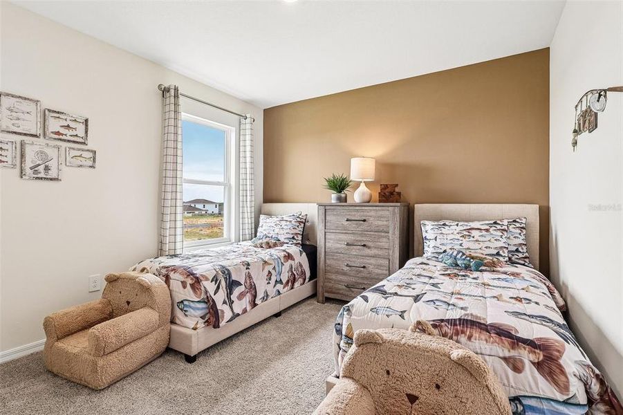 Furnished interior view inside a new home in , Haines City (Image 19).