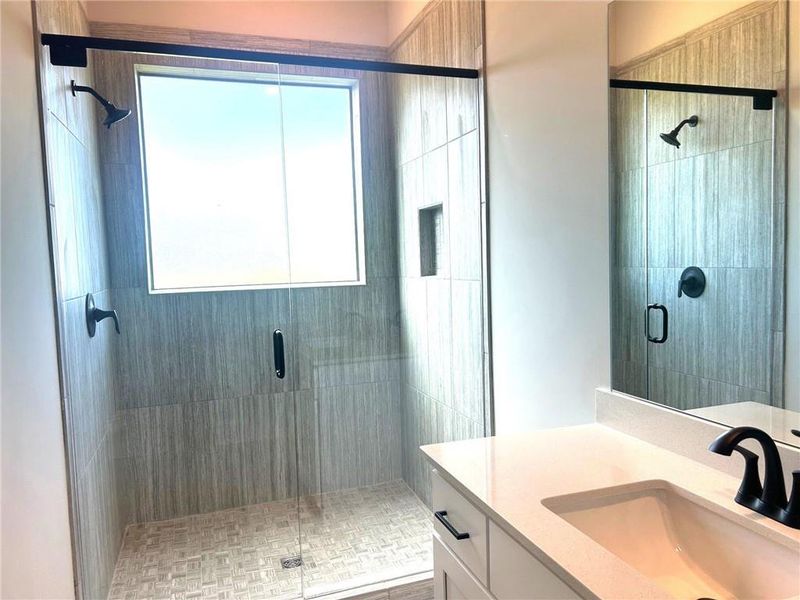 Furnished interior view inside a new home in , Cumming (Image 15).