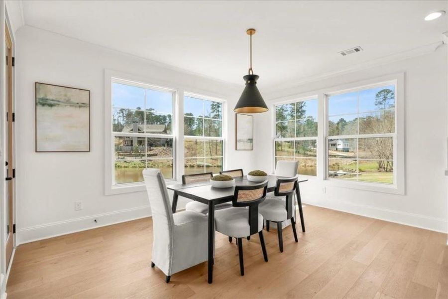 Furnished interior view inside a new home in , Greensboro (Image 15).
