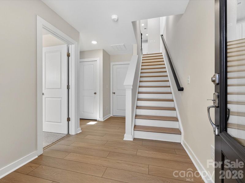 Spacious, unfurnished interior of a new home in Central Living at Craig, Charlotte (Image 13).