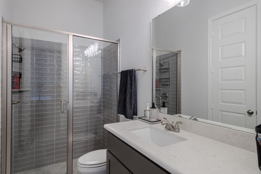 Furnished interior view inside a new home in Audubon, Magnolia (Image 15).