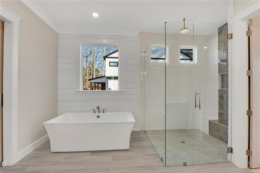 Furnished interior view inside a new home in , Hiram (Image 7).