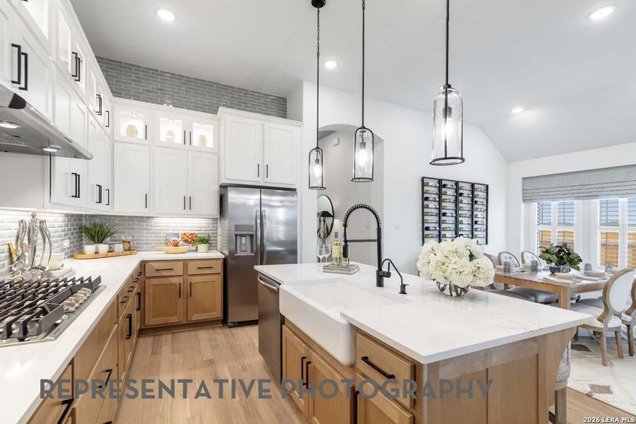 Furnished interior view inside a new home in Venado Crossing, Cibolo (Image 18). Furnished interior view inside a new home in Venado Crossing, Cibolo (Image 18).