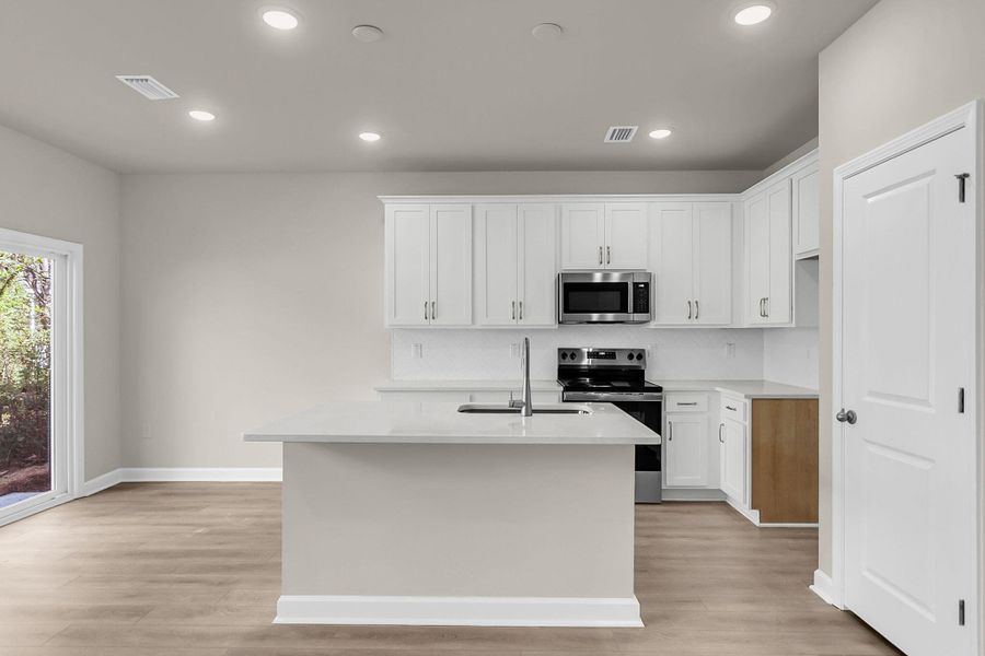 Furnished interior view inside a new home in , Summerville (Image 9).