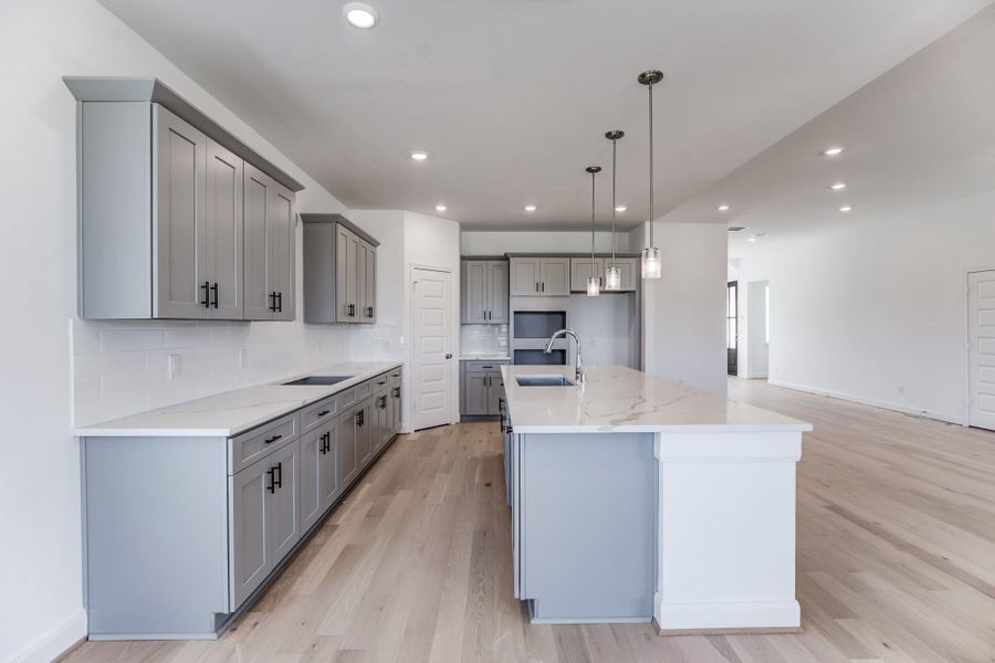 Furnished interior view inside a new home in Townsen Landing, Humble (Image 12).