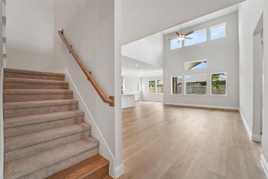 Spacious, unfurnished interior of a new home in Evergreen 55', Conroe (Image 20). Spacious, unfurnished interior of a new home in Evergreen 55', Conroe (Image 20).