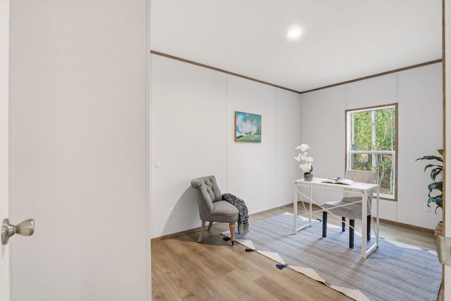 Furnished interior view inside a new home in , St. Stephen (Image 15).