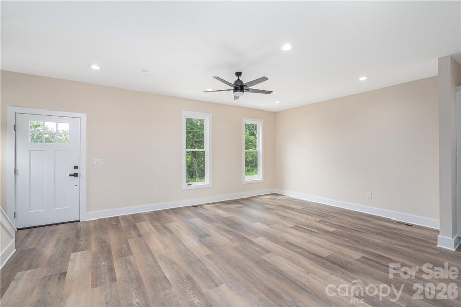 Spacious, unfurnished interior of a new home in , Asheville (Image 19). Spacious, unfurnished interior of a new home in , Asheville (Image 19).
