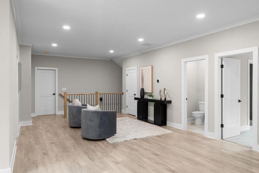 Furnished interior view inside a new home in , Lilburn (Image 16).