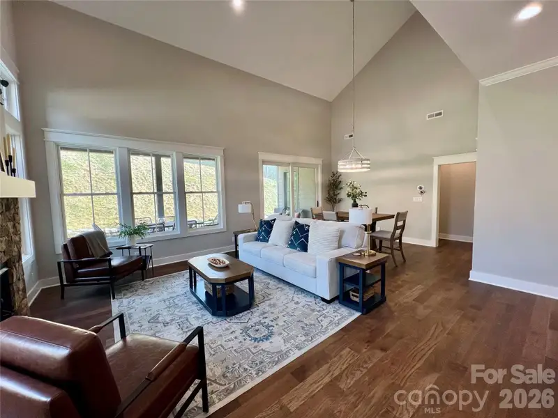 Furnished interior view inside a new home in , Hendersonville (Image 5). Furnished interior view inside a new home in , Hendersonville (Image 5).