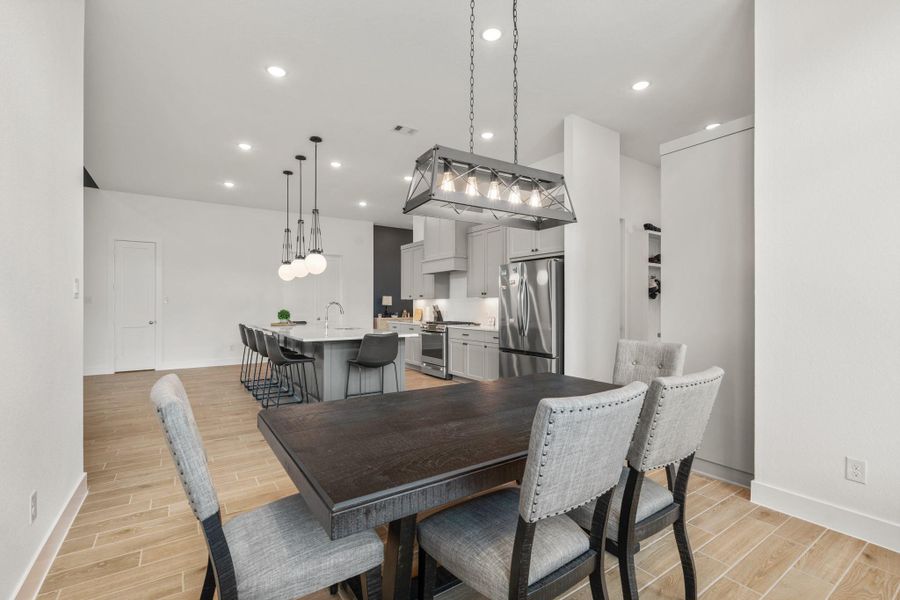 Furnished interior view inside a new home in Elyson, Katy (Image 30). Furnished interior view inside a new home in Elyson, Katy (Image 30).