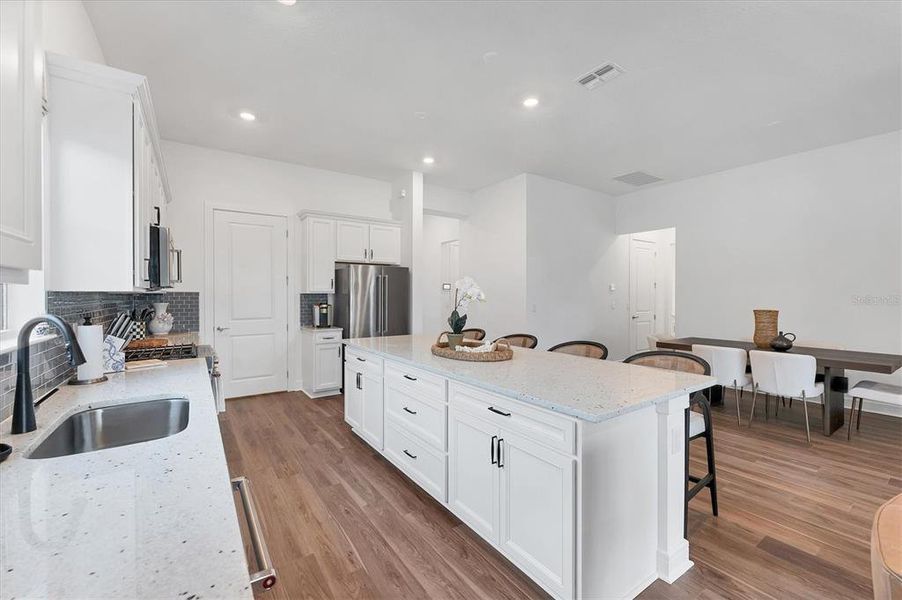 Furnished interior view inside a new home in , Parrish (Image 31).