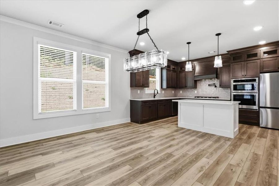 Furnished interior view inside a new home in , Lawrenceville (Image 15).