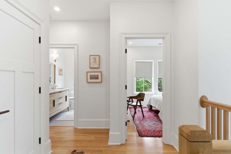 Furnished interior view inside a new home in , Charleston (Image 14).