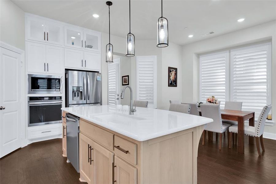 Furnished interior view inside a new home in , Sherman (Image 5).